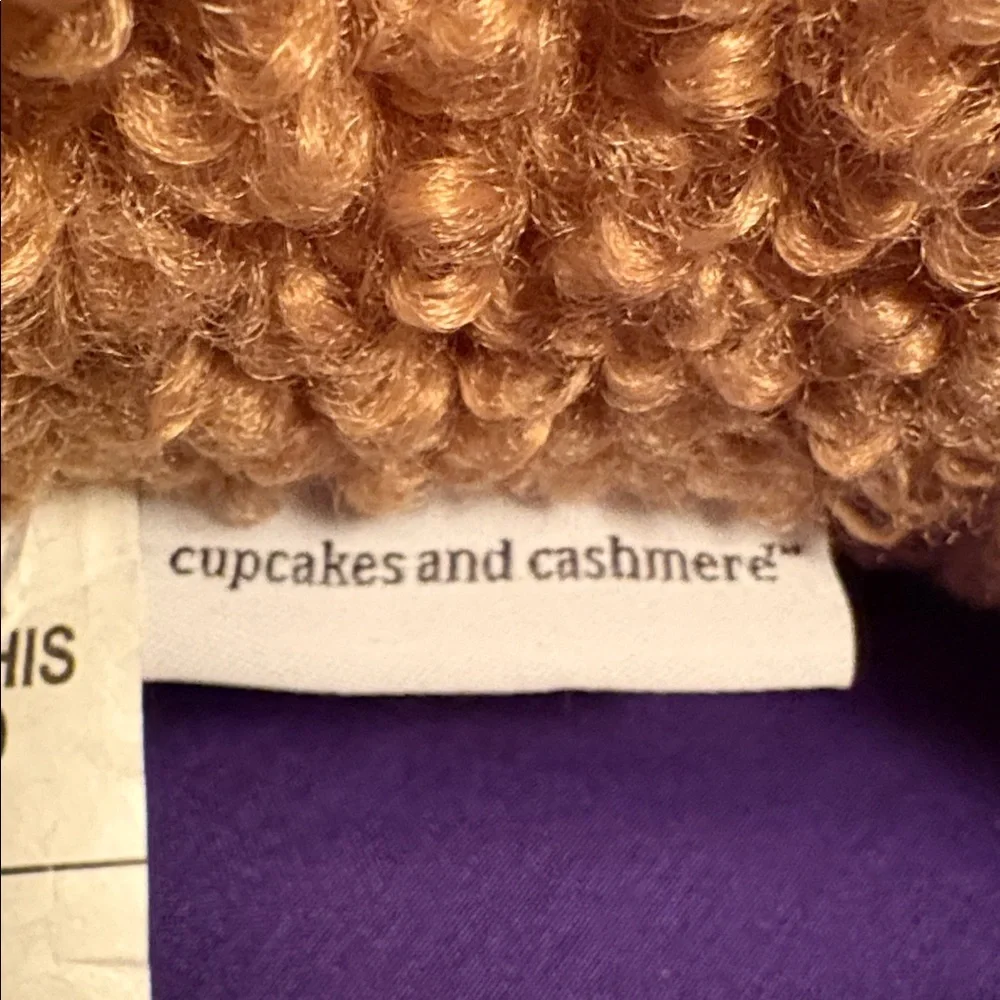 NWT Cupcakes & Cashmere Large Plush Gingerbread Man!